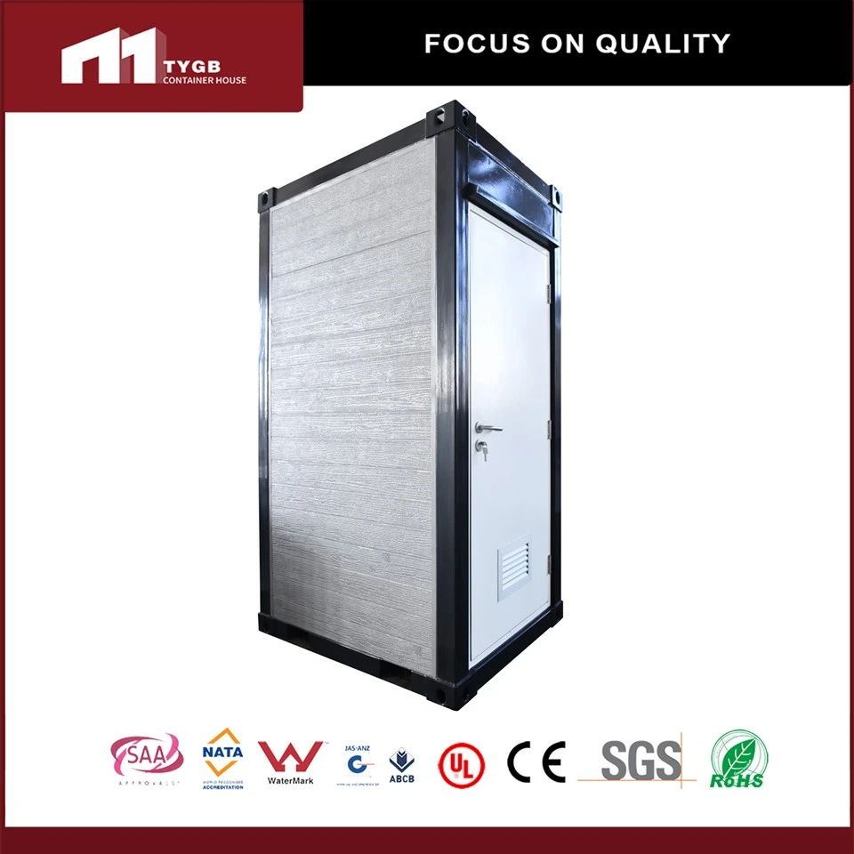 Single-Side Prefabricated Portable Toilet Cabin